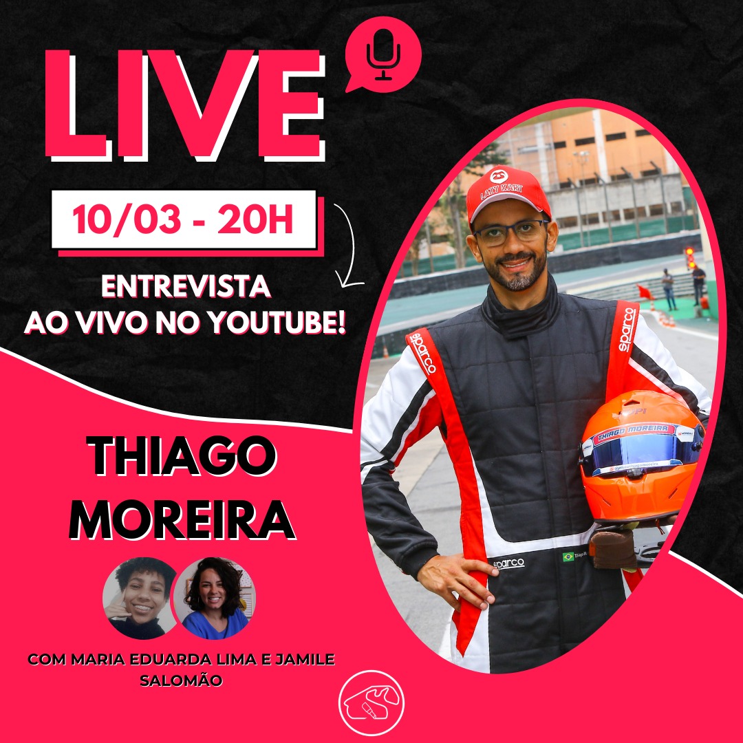 Thiago Moreira no Entrevista na Pista do site Batom Na Pista
